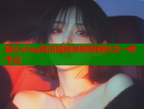 糖心vlog高清视频录制剪辑社交一体平台