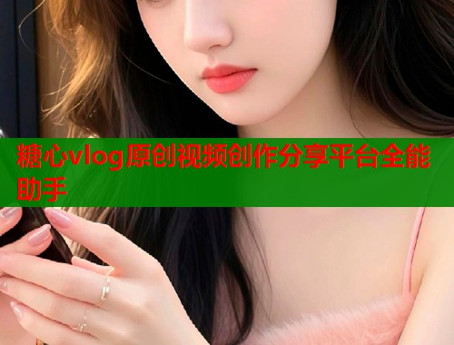 糖心vlog原创视频创作分享平台全能助手